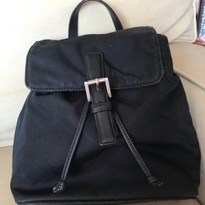 Authentic Black Coach Backpack Purse